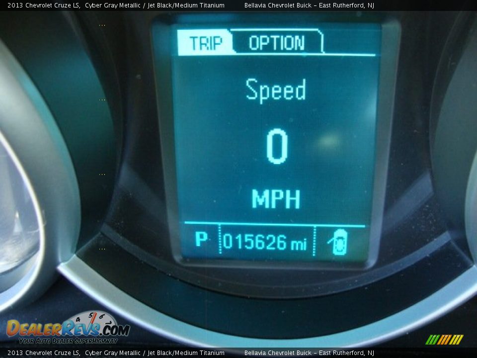 2013 Chevrolet Cruze LS Cyber Gray Metallic / Jet Black/Medium Titanium Photo #10