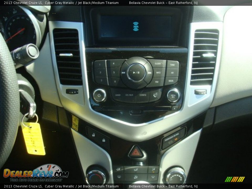 2013 Chevrolet Cruze LS Cyber Gray Metallic / Jet Black/Medium Titanium Photo #11