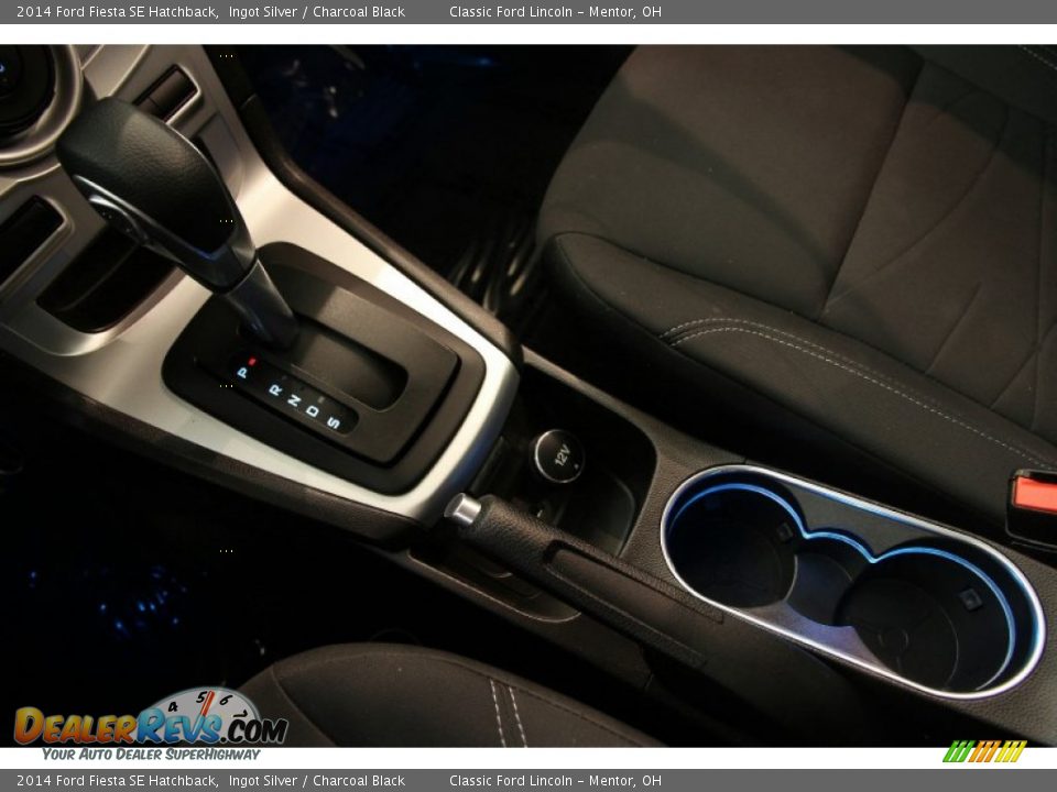 2014 Ford Fiesta SE Hatchback Ingot Silver / Charcoal Black Photo #13