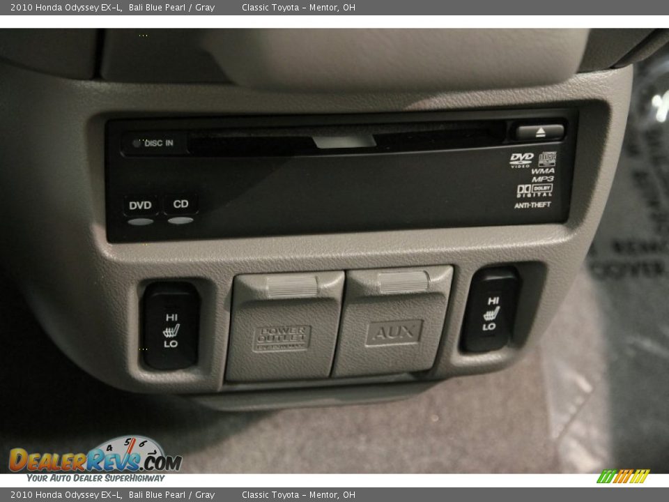2010 Honda Odyssey EX-L Bali Blue Pearl / Gray Photo #13