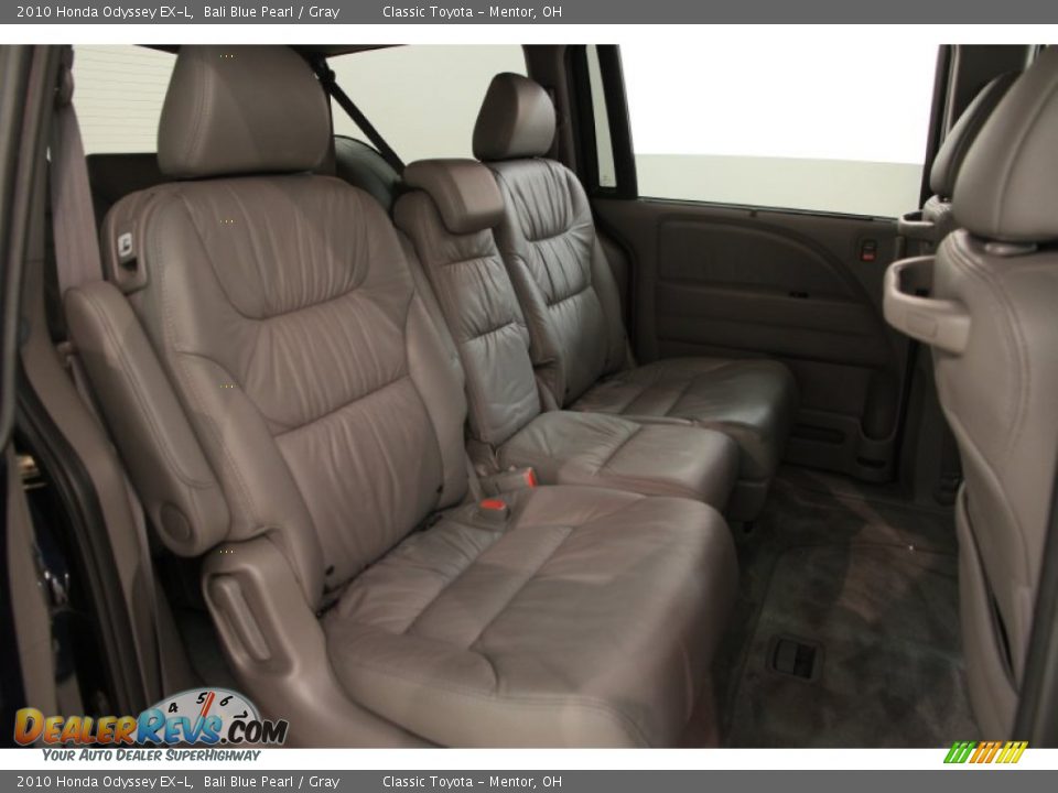 2010 Honda Odyssey EX-L Bali Blue Pearl / Gray Photo #16