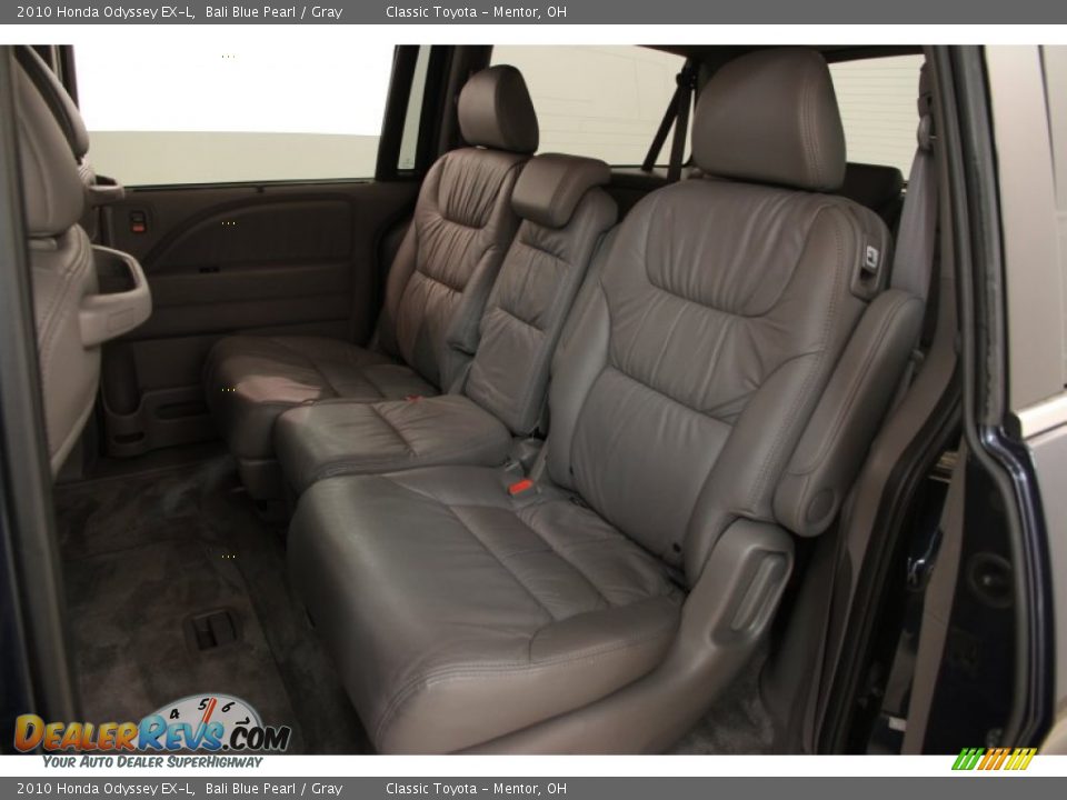 2010 Honda Odyssey EX-L Bali Blue Pearl / Gray Photo #17