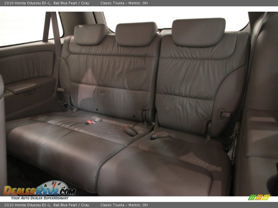 2010 Honda Odyssey EX-L Bali Blue Pearl / Gray Photo #18