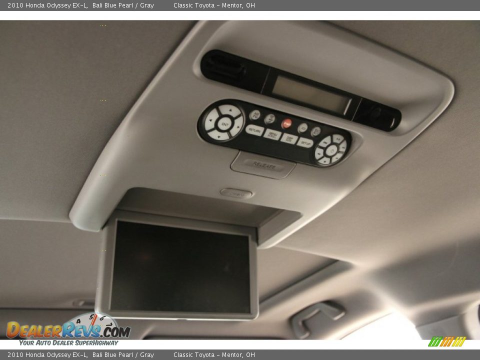 2010 Honda Odyssey EX-L Bali Blue Pearl / Gray Photo #19