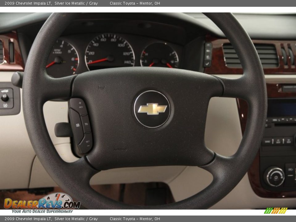 2009 Chevrolet Impala LT Silver Ice Metallic / Gray Photo #7