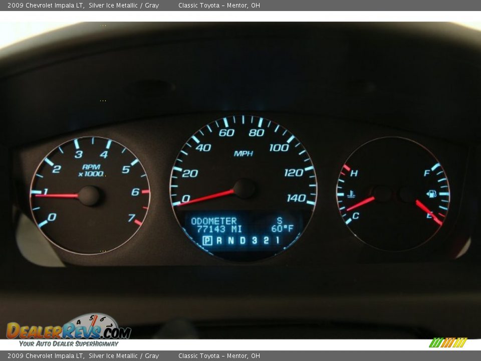 2009 Chevrolet Impala LT Silver Ice Metallic / Gray Photo #8