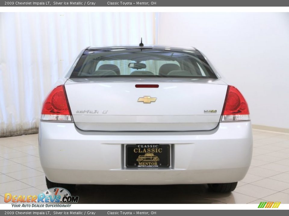 2009 Chevrolet Impala LT Silver Ice Metallic / Gray Photo #15