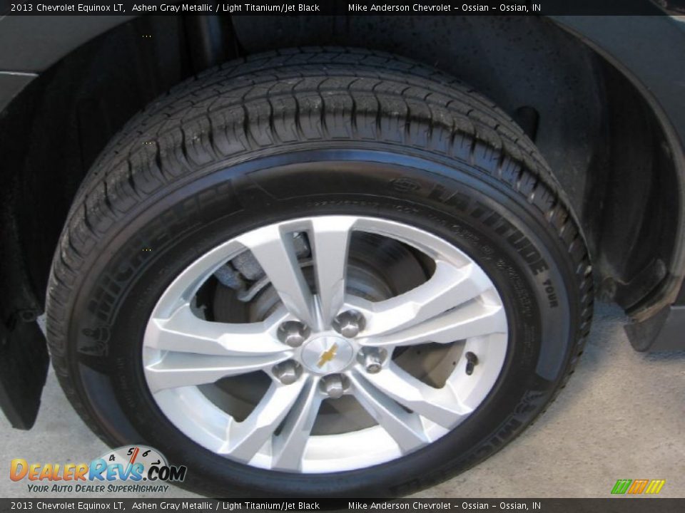 2013 Chevrolet Equinox LT Ashen Gray Metallic / Light Titanium/Jet Black Photo #19