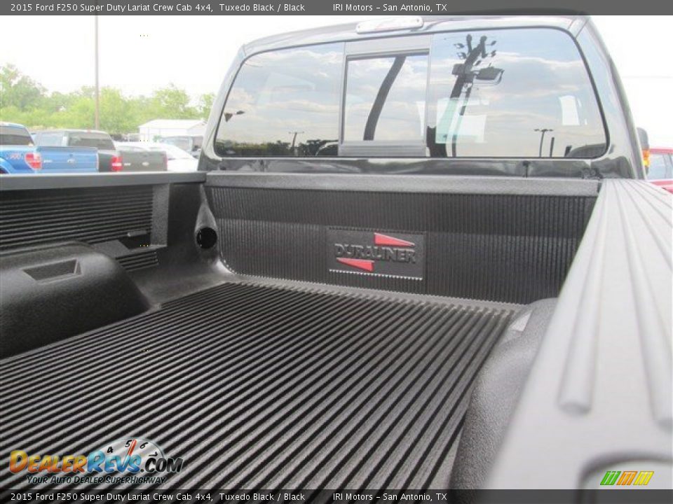 2015 Ford F250 Super Duty Lariat Crew Cab 4x4 Tuxedo Black / Black Photo #14