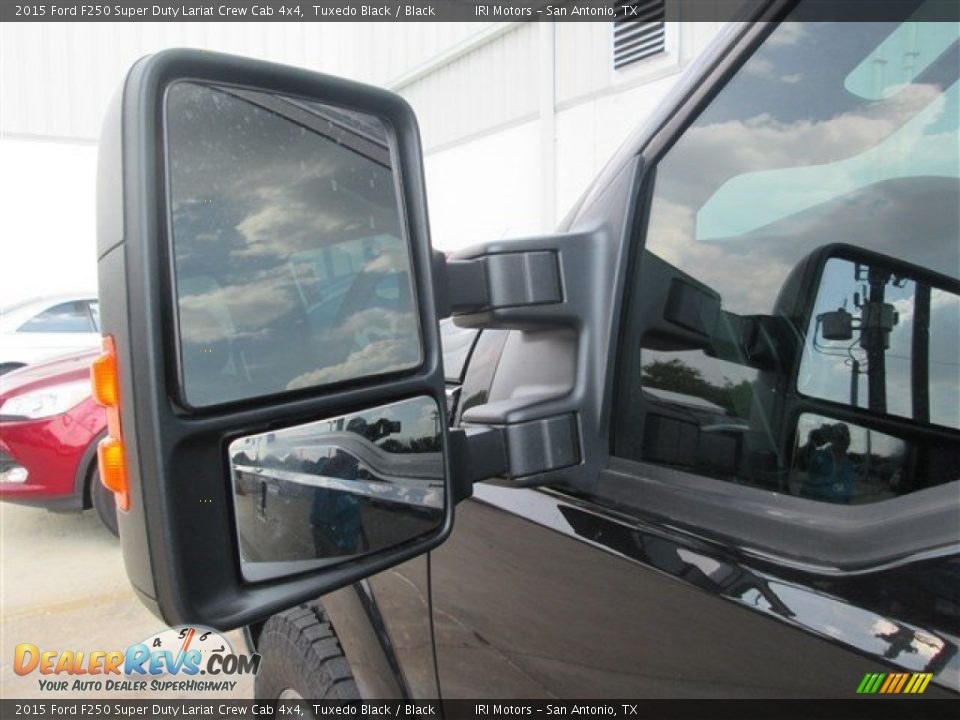 2015 Ford F250 Super Duty Lariat Crew Cab 4x4 Tuxedo Black / Black Photo #24