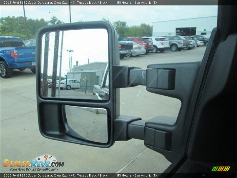 2015 Ford F250 Super Duty Lariat Crew Cab 4x4 Tuxedo Black / Black Photo #30