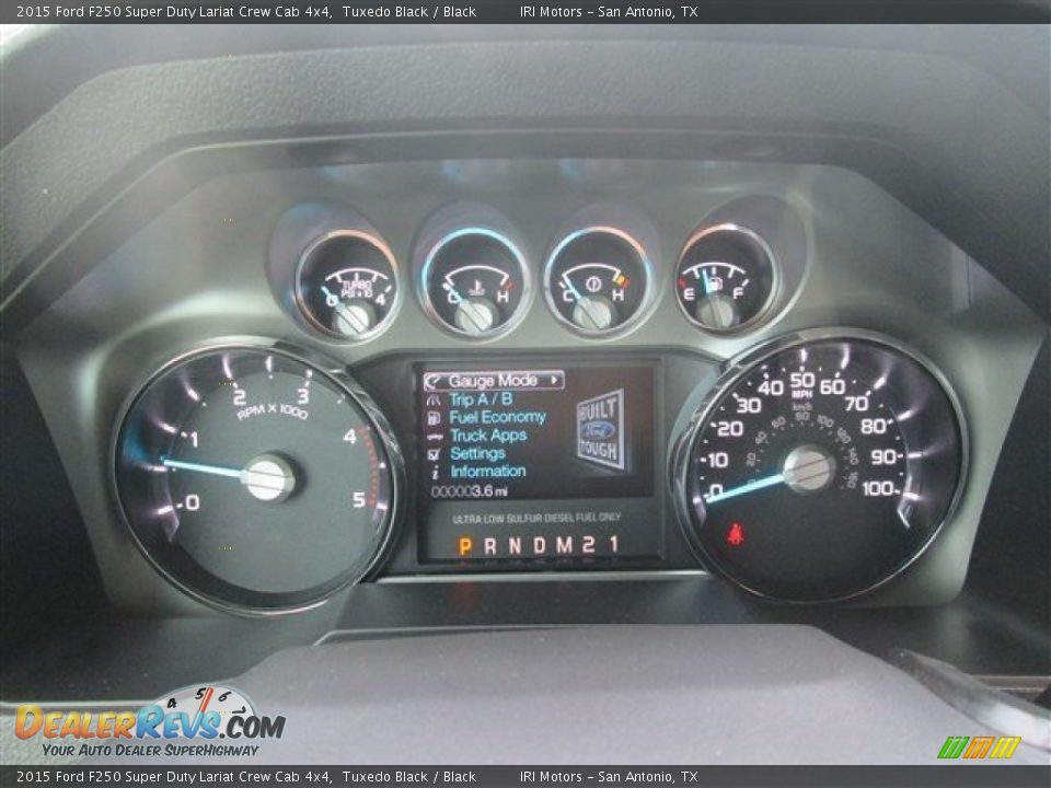 2015 Ford F250 Super Duty Lariat Crew Cab 4x4 Tuxedo Black / Black Photo #35