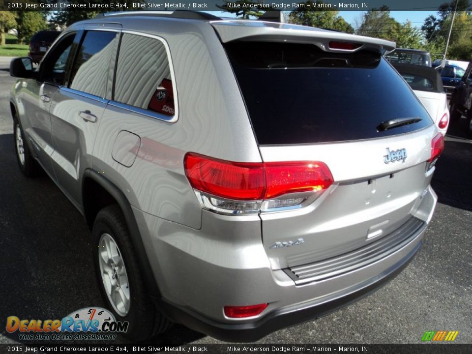 2015 Jeep Grand Cherokee Laredo E 4x4 Billet Silver Metallic / Black Photo #3
