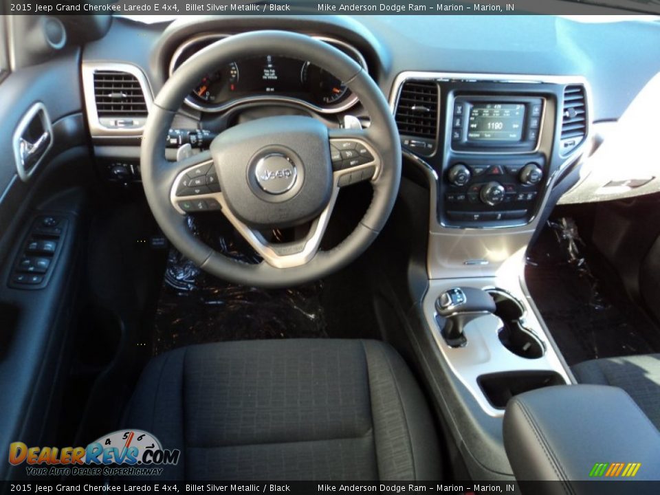 2015 Jeep Grand Cherokee Laredo E 4x4 Billet Silver Metallic / Black Photo #4