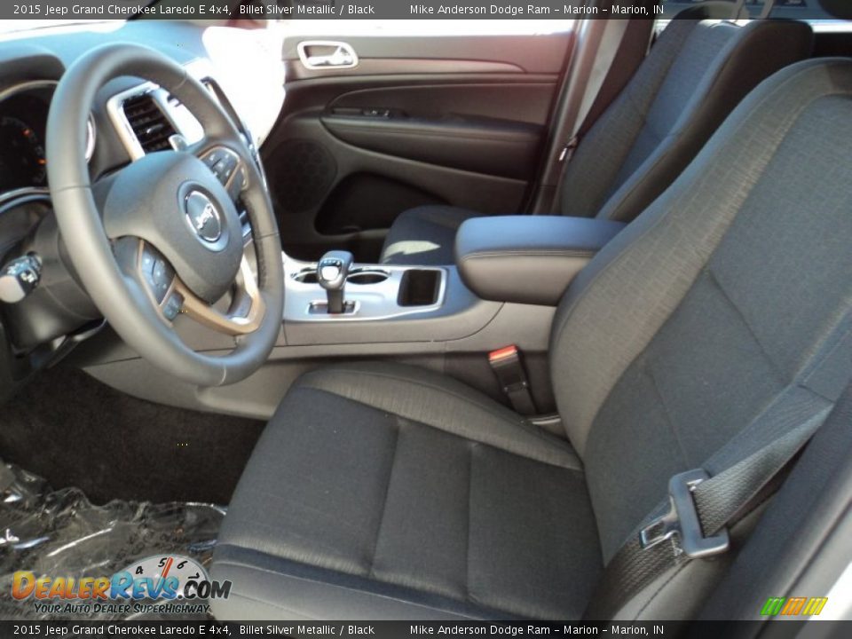 2015 Jeep Grand Cherokee Laredo E 4x4 Billet Silver Metallic / Black Photo #5