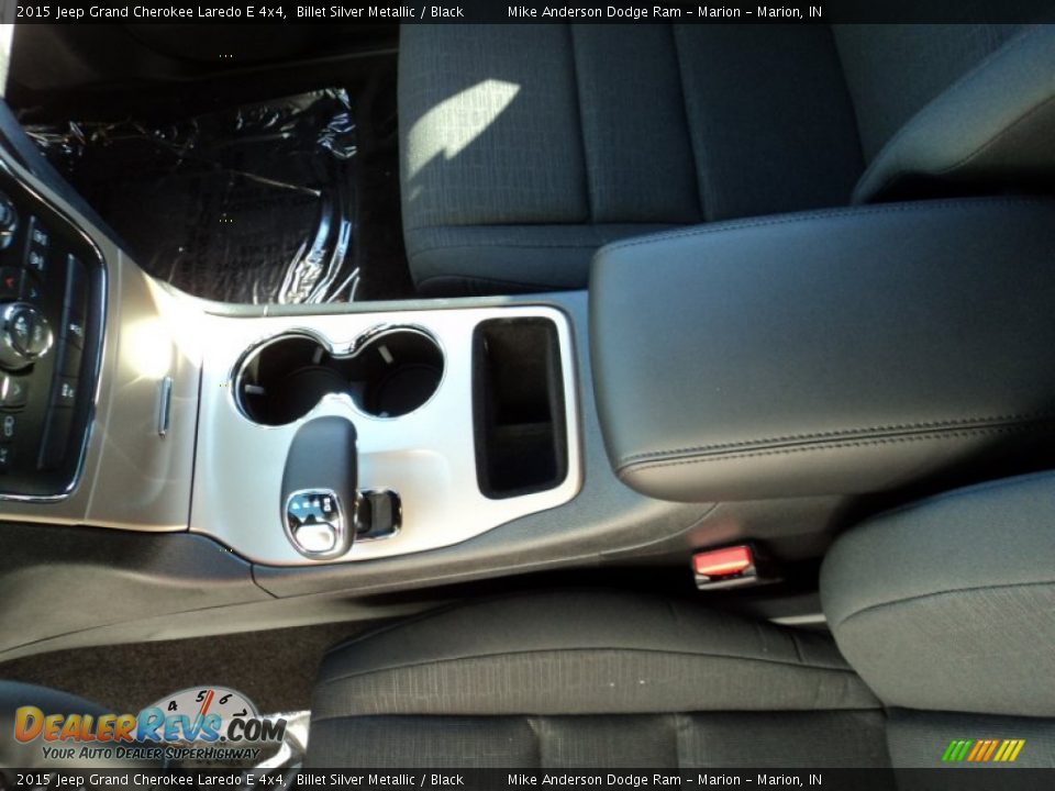 2015 Jeep Grand Cherokee Laredo E 4x4 Billet Silver Metallic / Black Photo #14