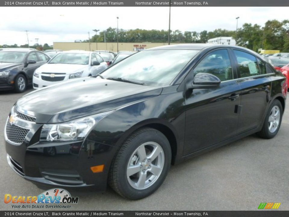 2014 Chevrolet Cruze LT Black Granite Metallic / Medium Titanium Photo #1