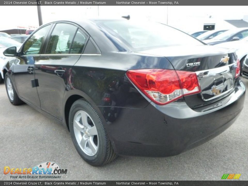 2014 Chevrolet Cruze LT Black Granite Metallic / Medium Titanium Photo #3