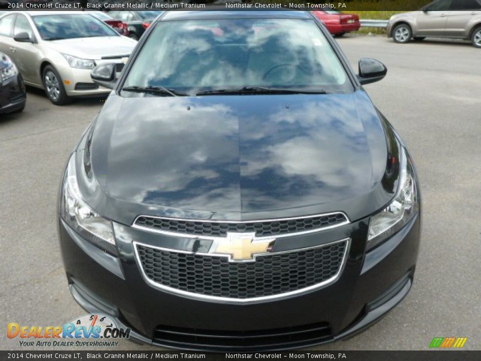 2014 Chevrolet Cruze LT Black Granite Metallic / Medium Titanium Photo #8