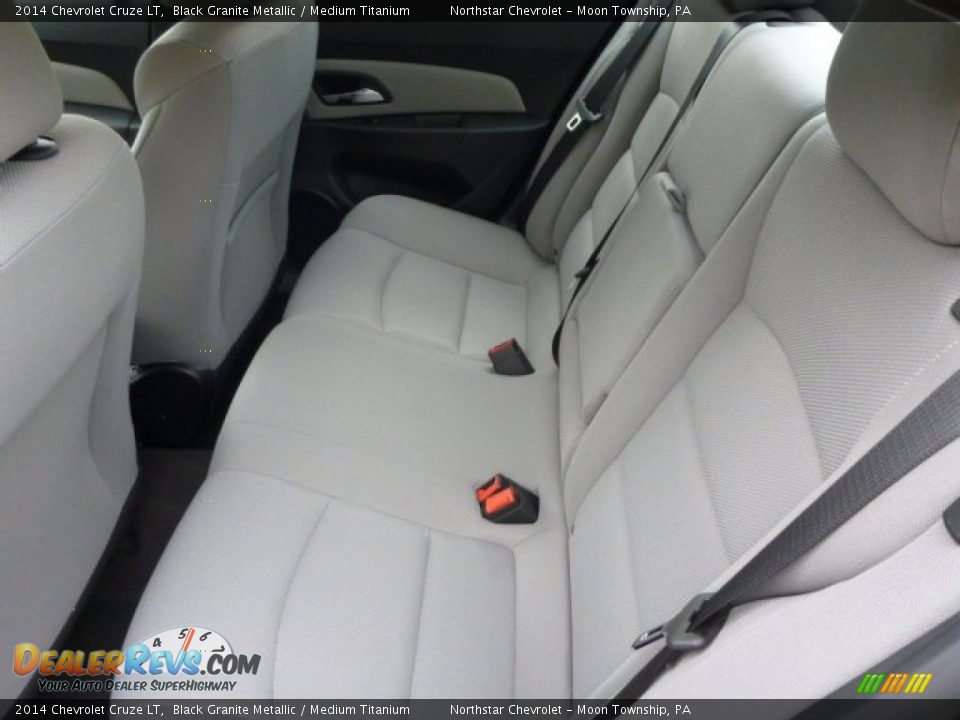 2014 Chevrolet Cruze LT Black Granite Metallic / Medium Titanium Photo #11