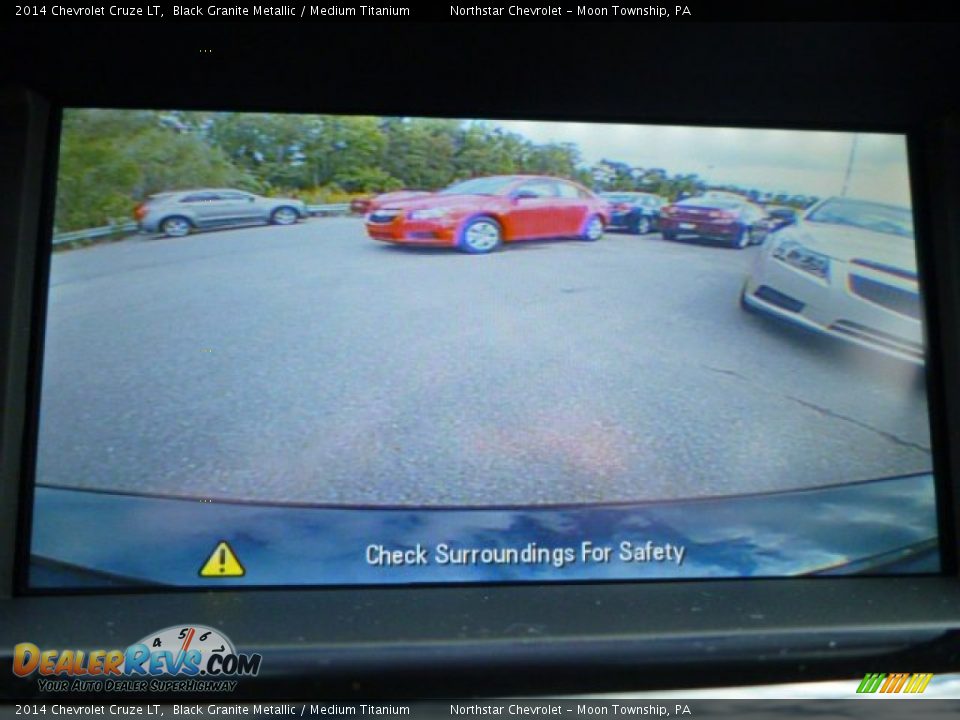 2014 Chevrolet Cruze LT Black Granite Metallic / Medium Titanium Photo #17