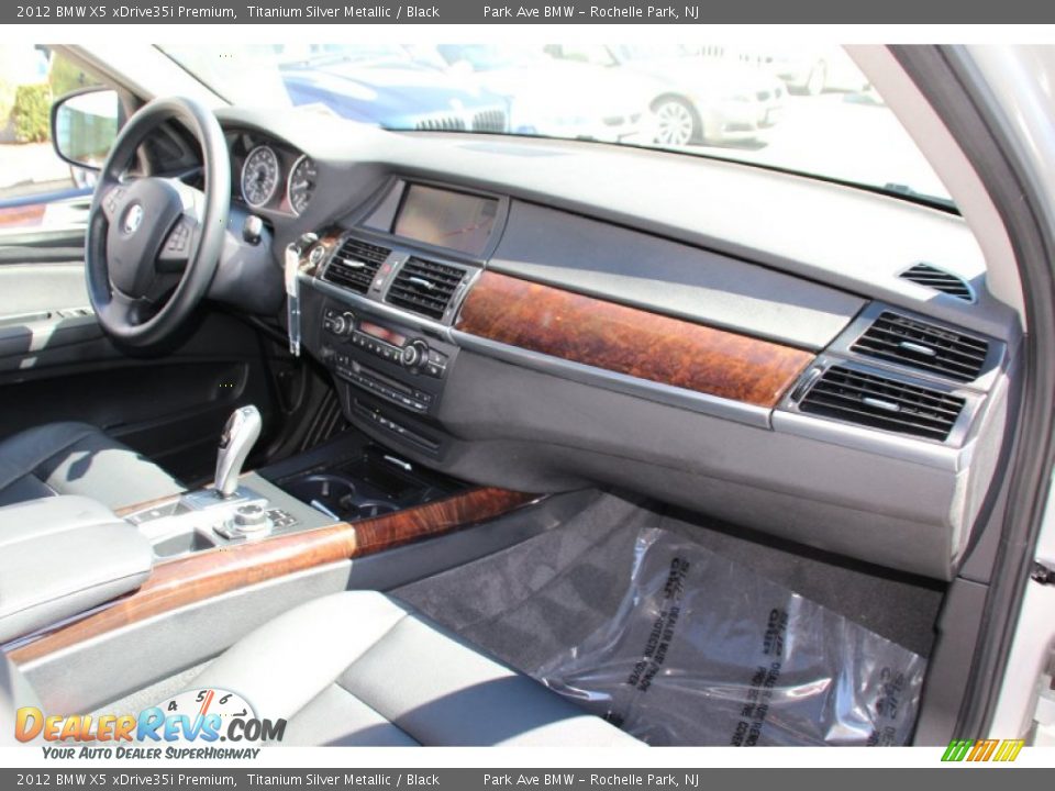 2012 BMW X5 xDrive35i Premium Titanium Silver Metallic / Black Photo #30