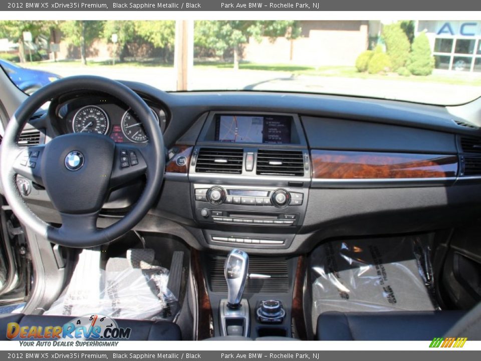 2012 BMW X5 xDrive35i Premium Black Sapphire Metallic / Black Photo #16