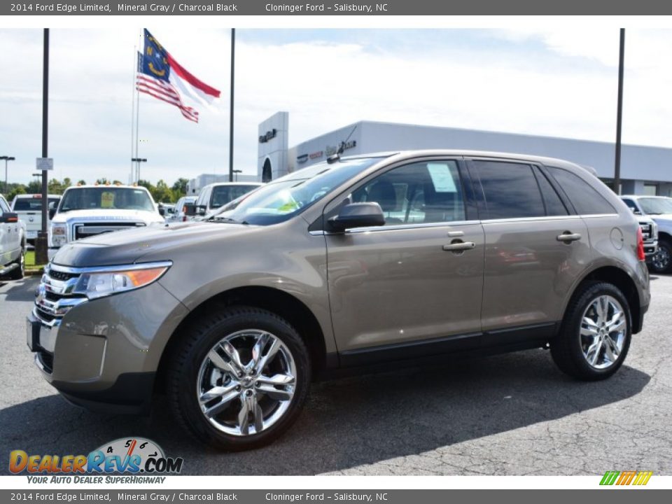 Front 3/4 View of 2014 Ford Edge Limited Photo #3