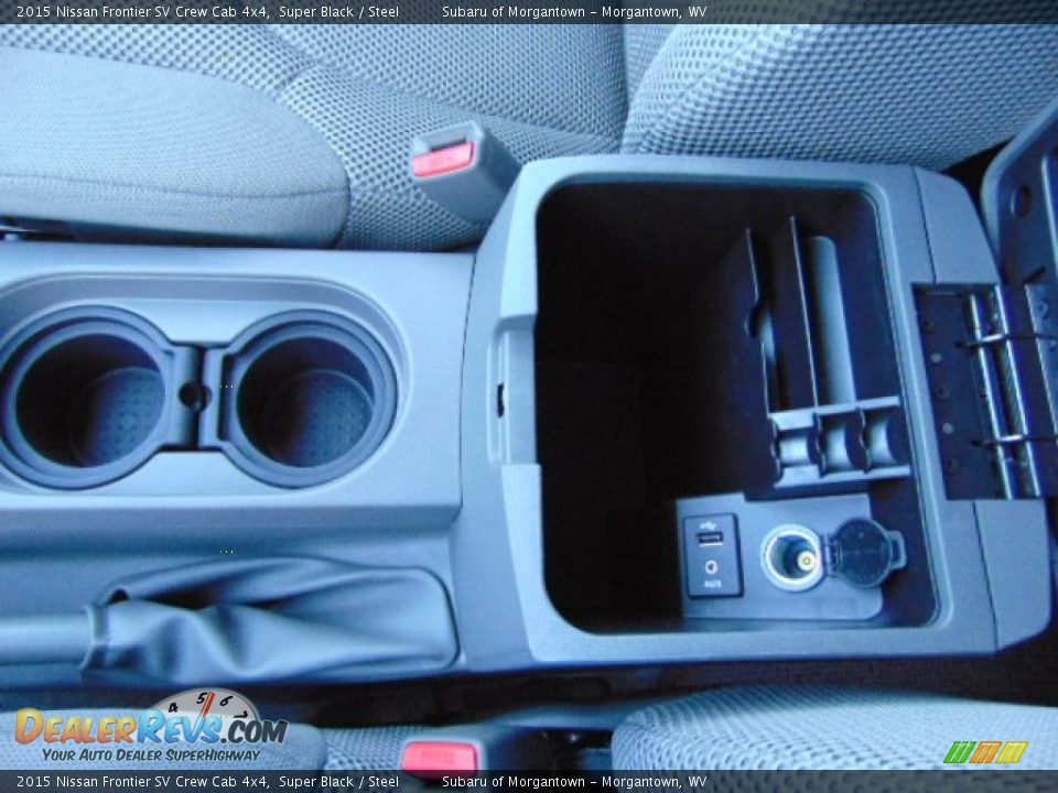 2015 Nissan Frontier SV Crew Cab 4x4 Super Black / Steel Photo #18