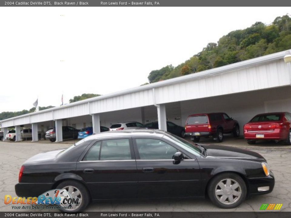 2004 Cadillac DeVille DTS Black Raven / Black Photo #1
