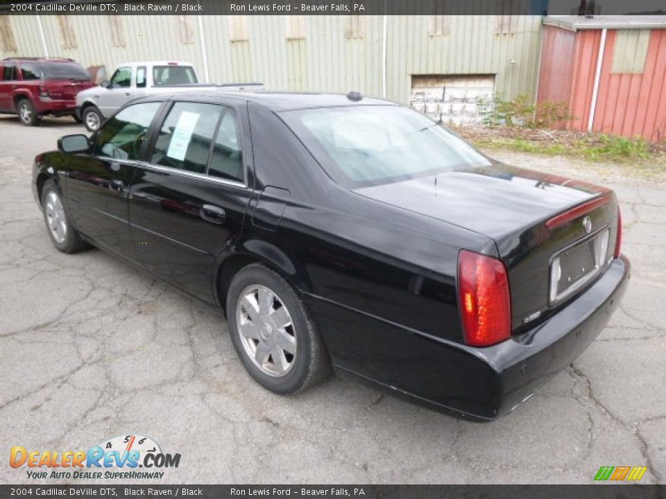 2004 Cadillac DeVille DTS Black Raven / Black Photo #6