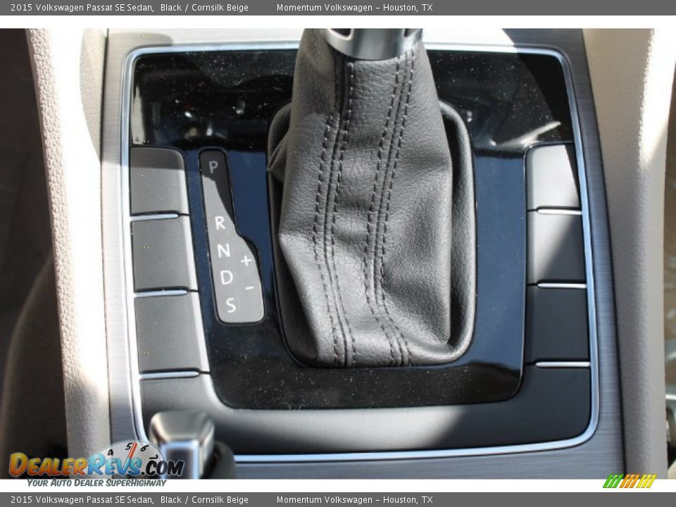 2015 Volkswagen Passat SE Sedan Black / Cornsilk Beige Photo #14