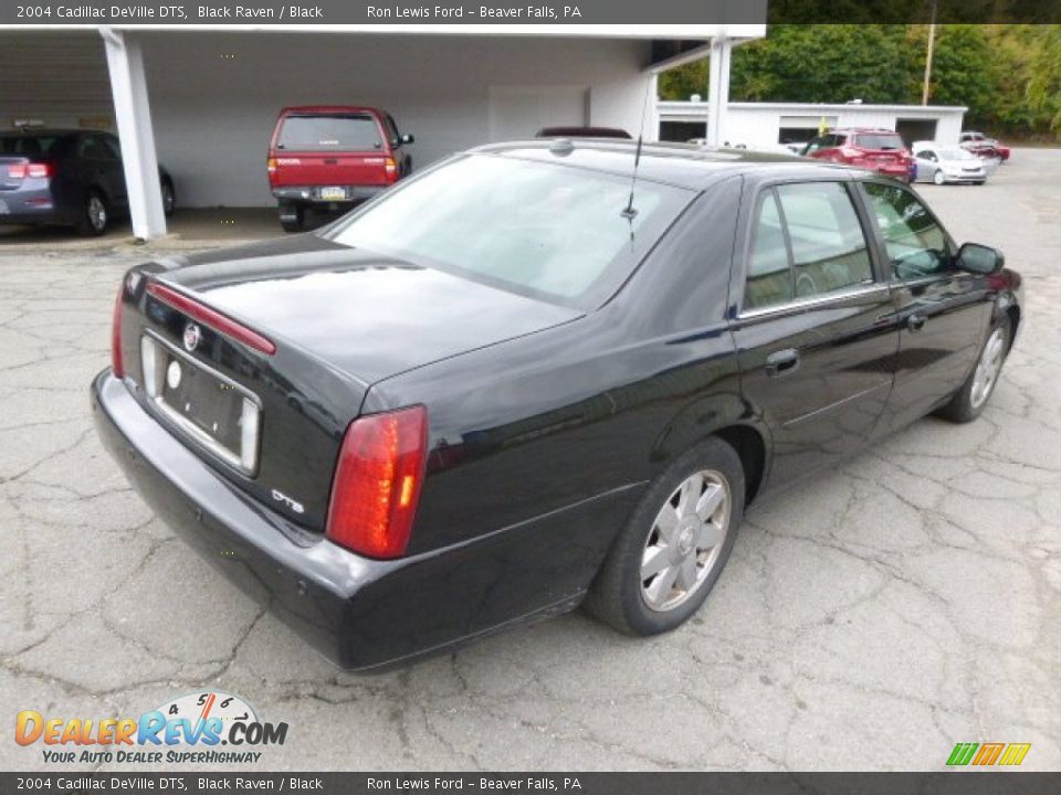 2004 Cadillac DeVille DTS Black Raven / Black Photo #8
