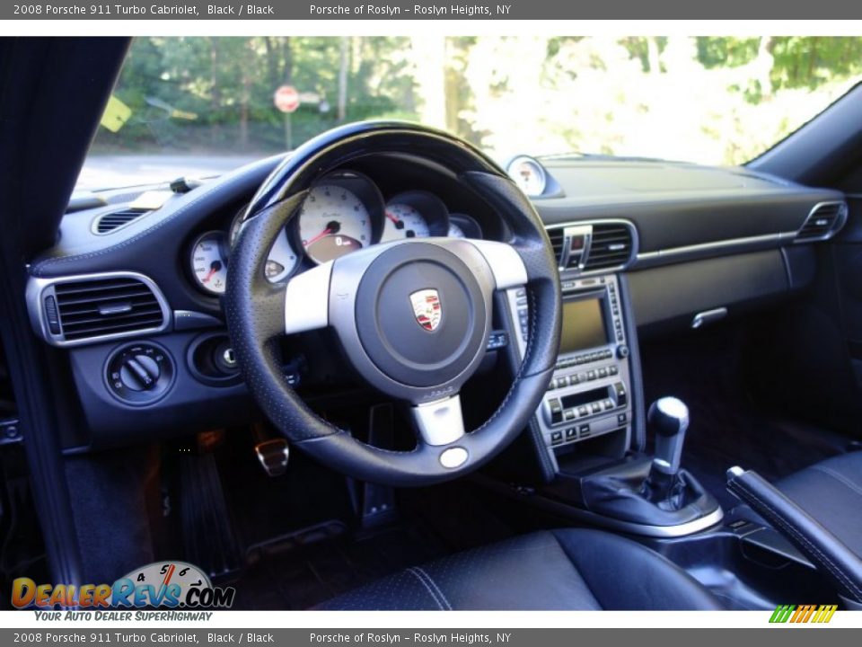 Dashboard of 2008 Porsche 911 Turbo Cabriolet Photo #13
