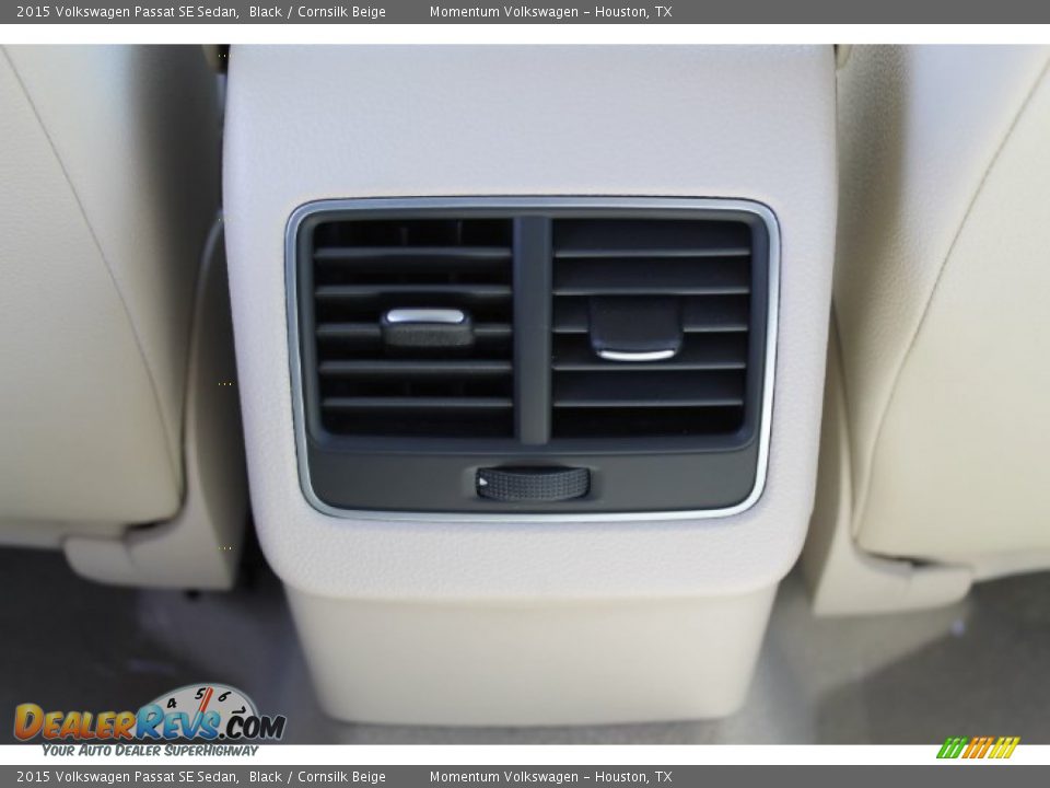 2015 Volkswagen Passat SE Sedan Black / Cornsilk Beige Photo #20