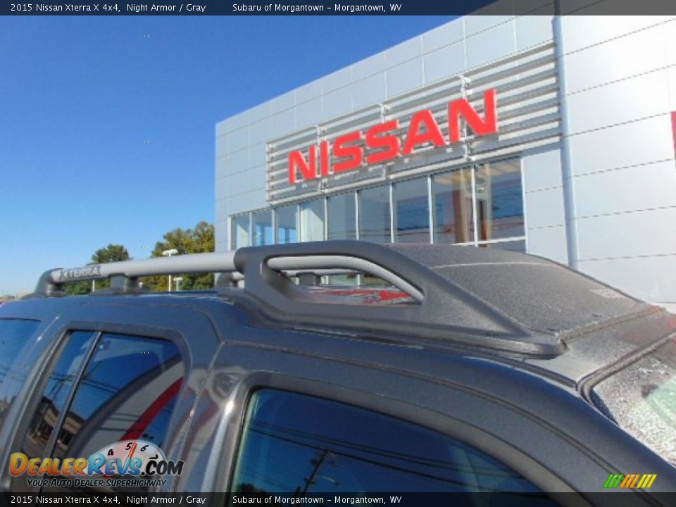 2015 Nissan Xterra X 4x4 Night Armor / Gray Photo #4