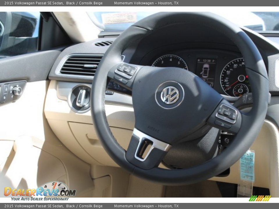 2015 Volkswagen Passat SE Sedan Steering Wheel Photo #22