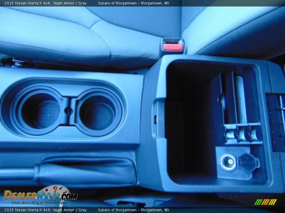 2015 Nissan Xterra X 4x4 Night Armor / Gray Photo #17