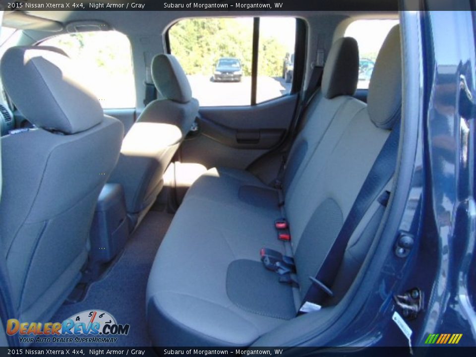 2015 Nissan Xterra X 4x4 Night Armor / Gray Photo #18