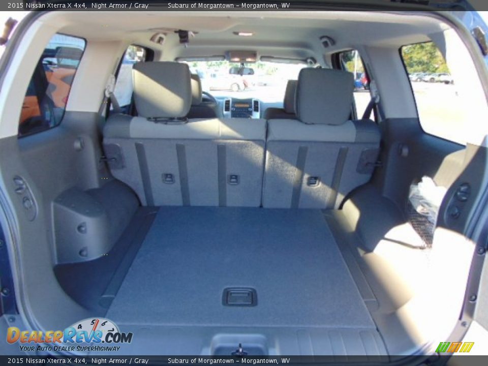 2015 Nissan Xterra X 4x4 Night Armor / Gray Photo #19