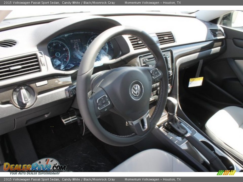 Dashboard of 2015 Volkswagen Passat Sport Sedan Photo #11
