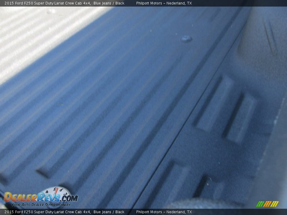 2015 Ford F250 Super Duty Lariat Crew Cab 4x4 Blue Jeans / Black Photo #21