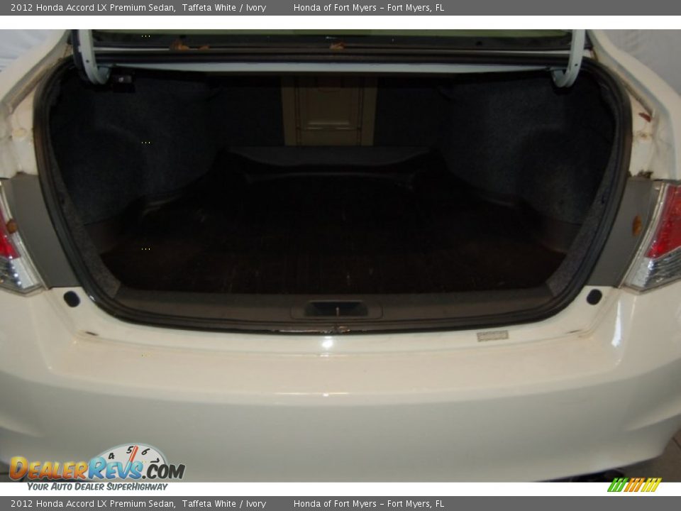 2012 Honda Accord LX Premium Sedan Taffeta White / Ivory Photo #27