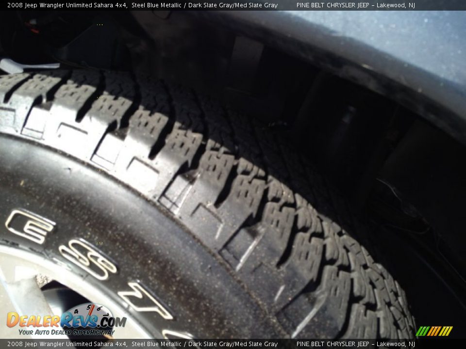 2008 Jeep Wrangler Unlimited Sahara 4x4 Steel Blue Metallic / Dark Slate Gray/Med Slate Gray Photo #21