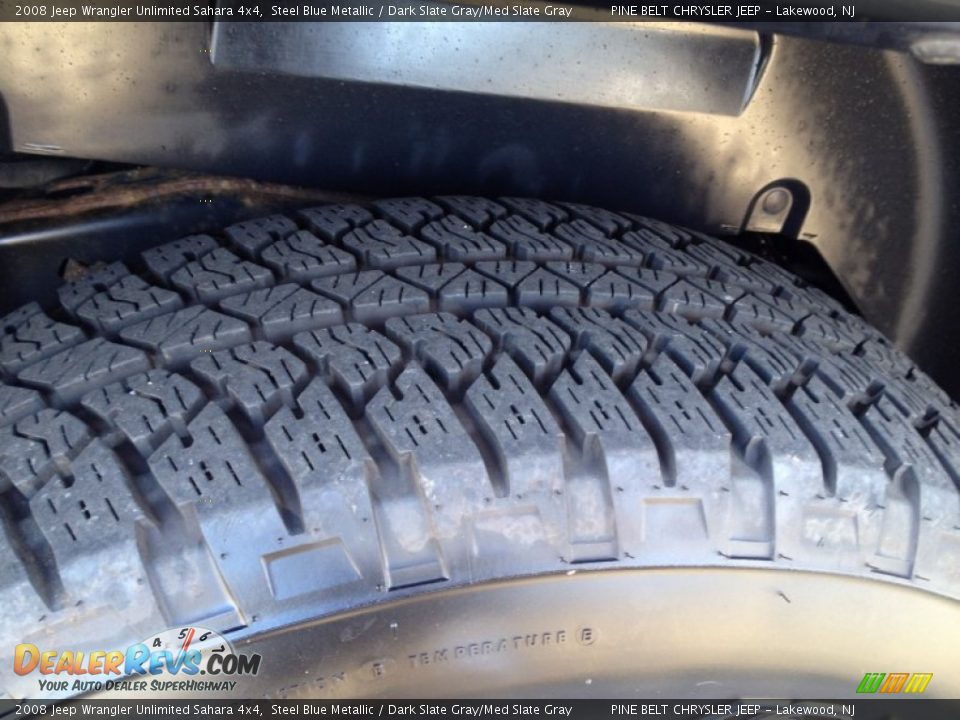 2008 Jeep Wrangler Unlimited Sahara 4x4 Steel Blue Metallic / Dark Slate Gray/Med Slate Gray Photo #23
