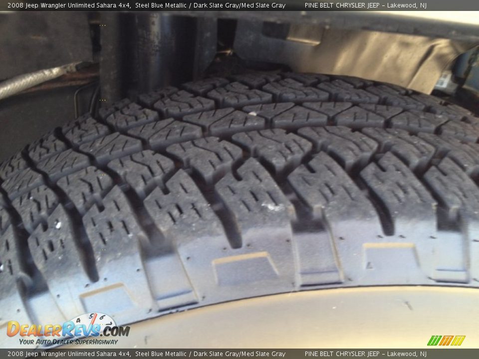 2008 Jeep Wrangler Unlimited Sahara 4x4 Steel Blue Metallic / Dark Slate Gray/Med Slate Gray Photo #24