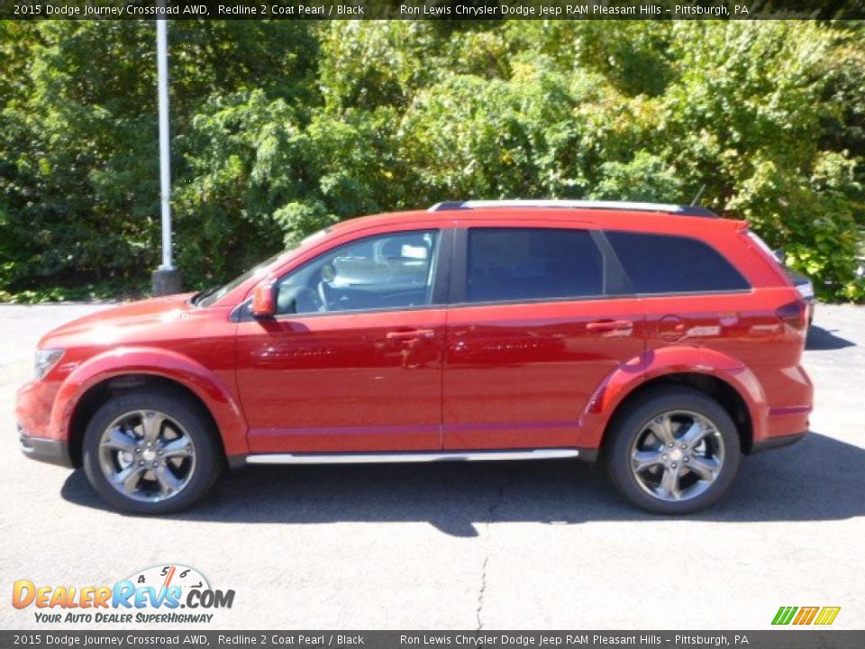 2015 Dodge Journey Crossroad AWD Redline 2 Coat Pearl / Black Photo #2