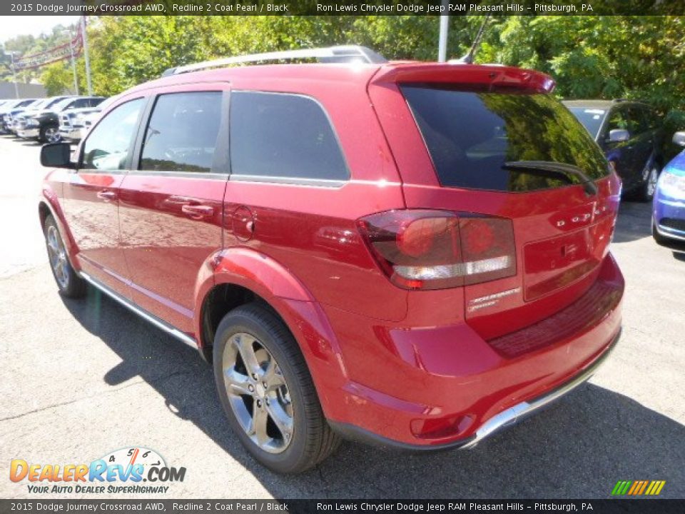 2015 Dodge Journey Crossroad AWD Redline 2 Coat Pearl / Black Photo #3