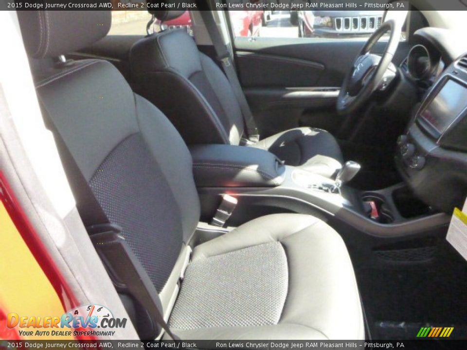 2015 Dodge Journey Crossroad AWD Redline 2 Coat Pearl / Black Photo #10