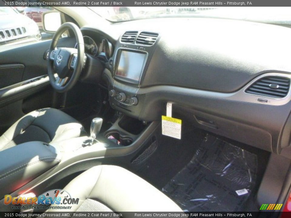 2015 Dodge Journey Crossroad AWD Redline 2 Coat Pearl / Black Photo #11
